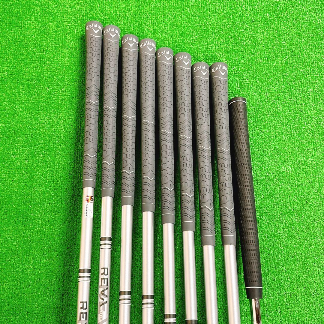 レディース キャロウェイ REVA 9本 L かんたん クラブセット 初心者